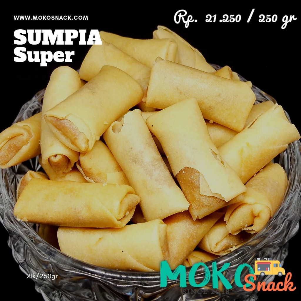 

Snack cemilan sumpia spring roll ebi super 1 kg