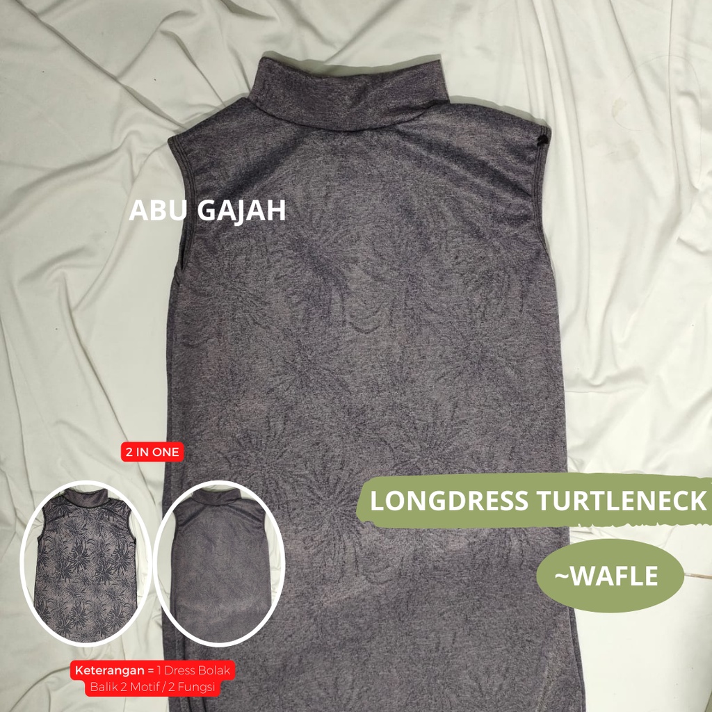 INNER DRESS SLEEVELEES /INNER DRES SPAN XXL /INNER DRESS PANJANG TANPA LENGAN/INNER DRESS SLEEVELEES