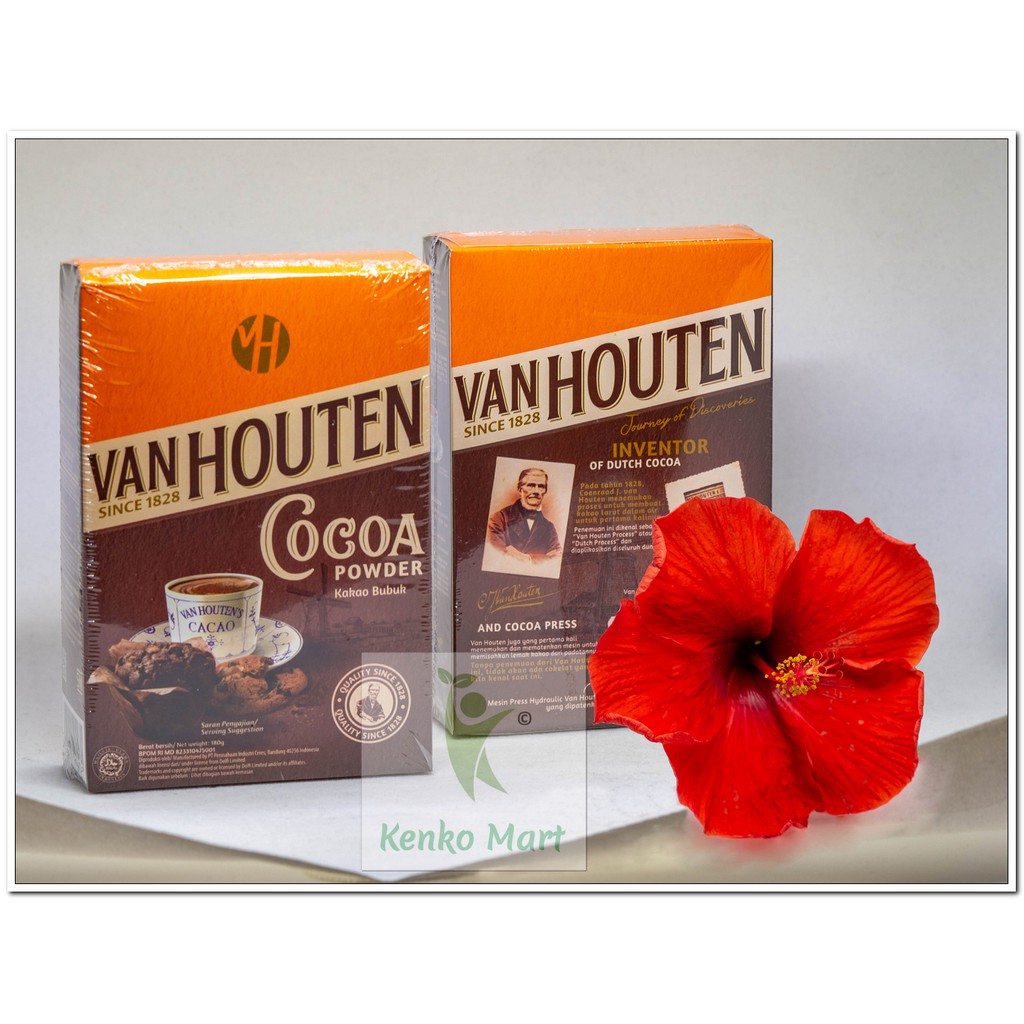 TULIP Van Houten Coklat Bubuk Serbaguna 180 gr -  TULIP Van Houten Cocoa Powder 180g