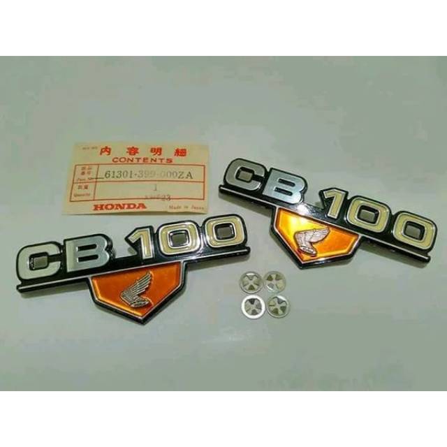 Emblem box aki bok aki cb 100 cb100 cb 125