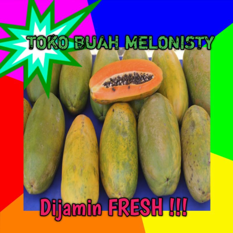 

[ 1 KgM ] PEPAYA CALIFORNIA MANIS CALIFORNIA SEGAR BERAT