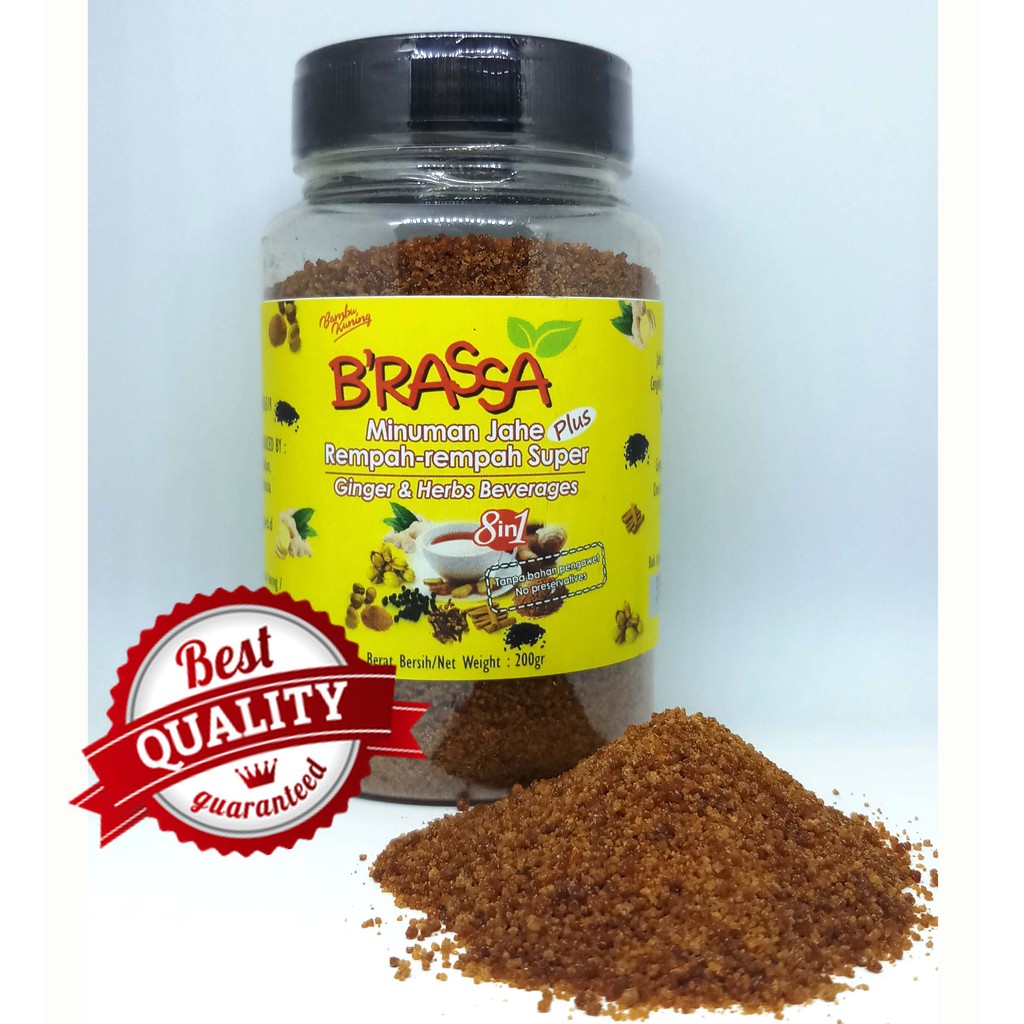 

Bubuk Jahe Super 8in1 + Gula Aren Kemasan Botol 200gr