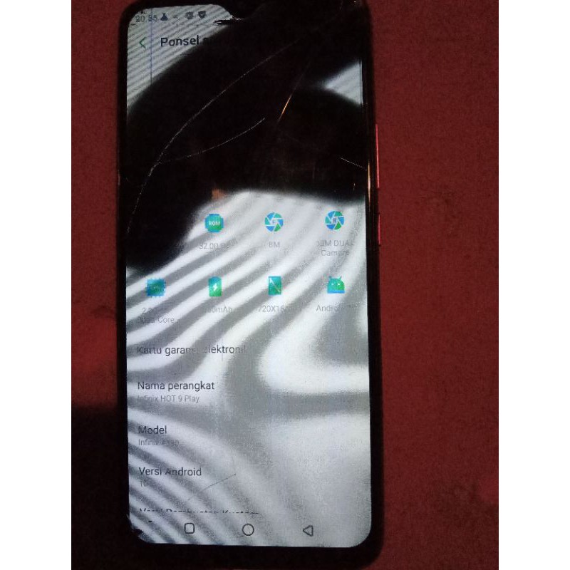 INFINIX HOT9PLAY MINUS LCD