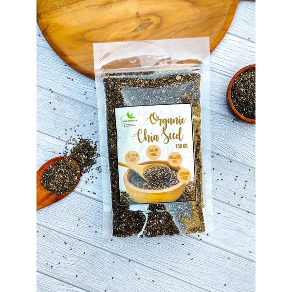 

Chiaseeds Organik 150gram Black chiaseeds original 100% organik