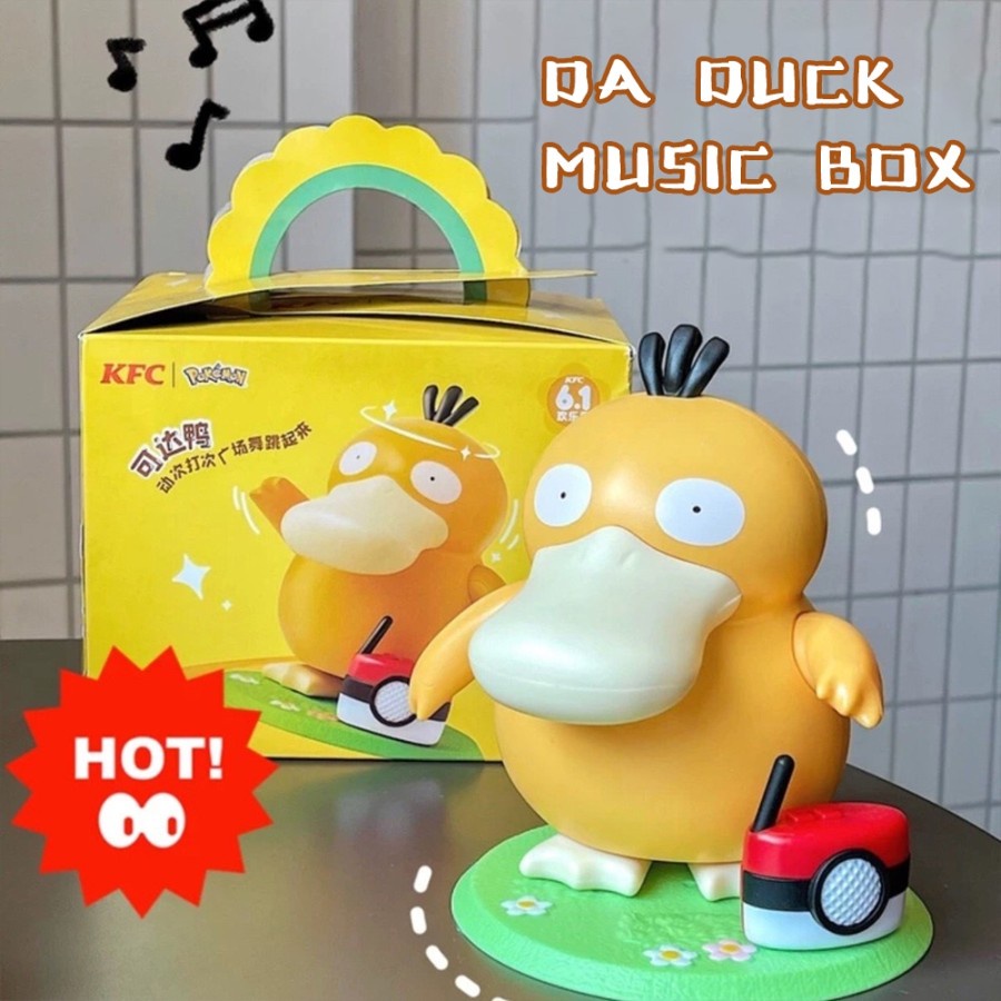 Mainan Kotak Musik PsyDuck KFC Bebek Menari Music Box Magic Dance Duck