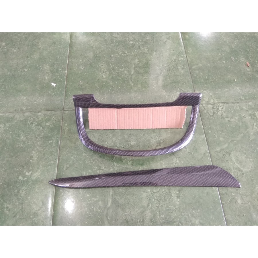 Carbon Panel Speedometer + Drawer Trim Grand Avanza / Great Xenia