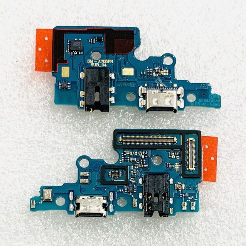 FLEXIBLE CONECTOR CHARGER BOARD CHARGER PAPAN CHARGER CAS SAMSUNG A70 ORIGINAL