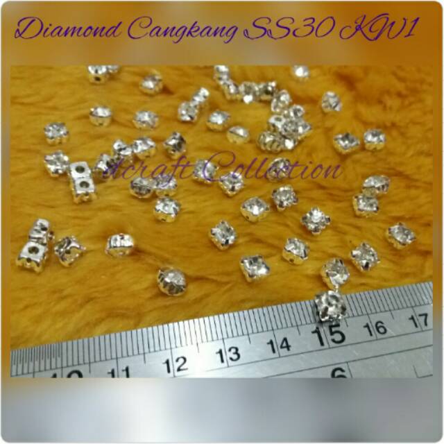 Diamond Cangkang KW1 ss30 per lusin