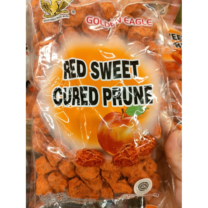 

MANISAN RED SWEET CURED PRUNE GOLDEN EAGLE 400GR [BB]
