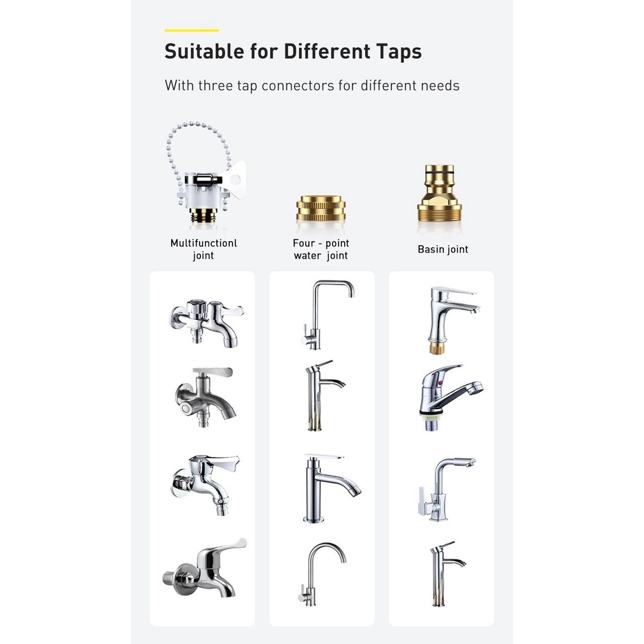Alat Cuci Mobil, Motor dan Penyiram Tanaman dengan Selang Ajaib 15 Meter CRXC01