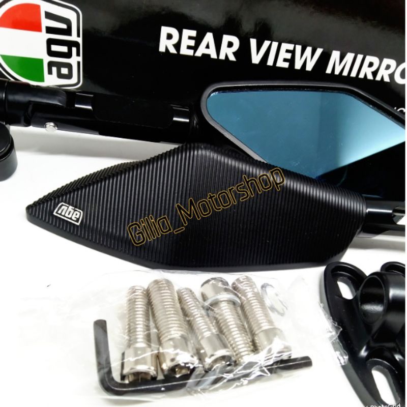 Spion Tomok v5 Kaca Besar AGV Original Import Universal PCX Nmax Aerox Vario