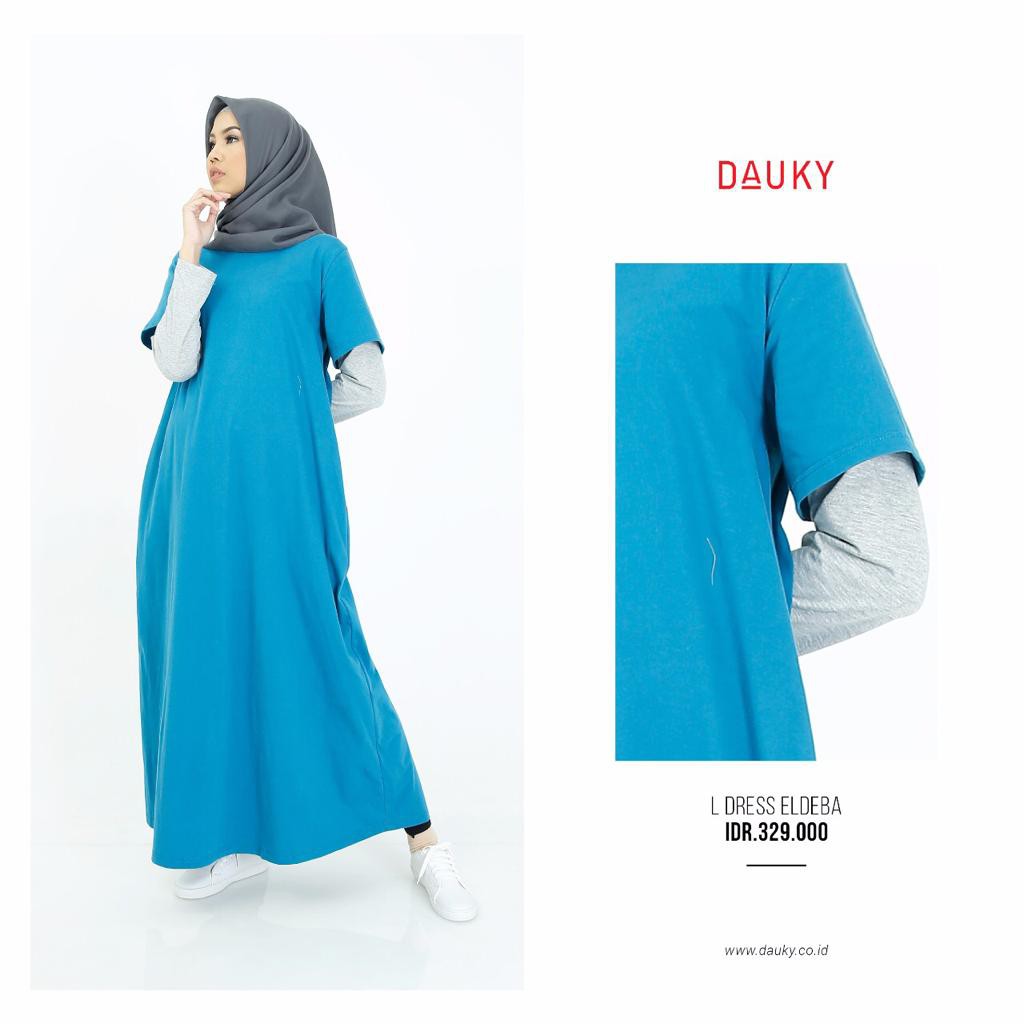 GAMIS KAOS DAUKY - L DRESS ELDEBA