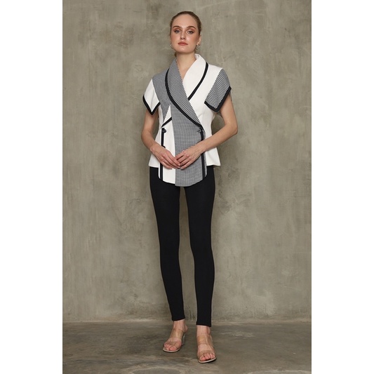 Bloom et Champs Blazer Checkered