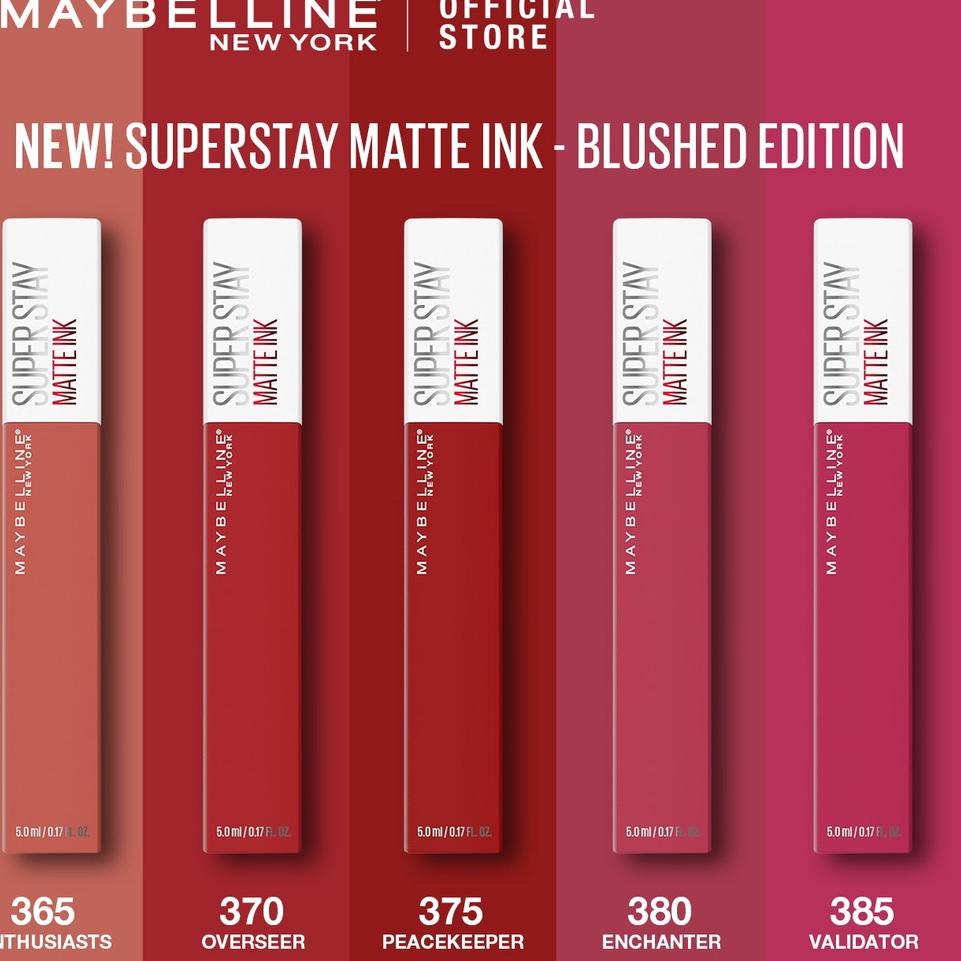 Laris Maybelline Superstay Matte Ink Liquid Matte Lipstick Make Up [ Tahan Lama Hingga 24 Jam ] 35