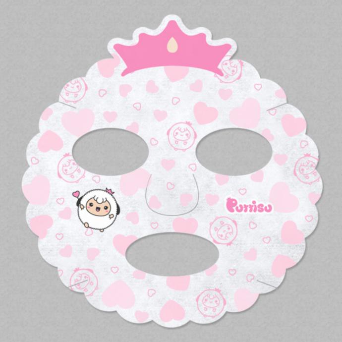 MASKER WAJAH ANAK - PUTTISU REAL FRUITS SHEET MASK STRAWBERRY