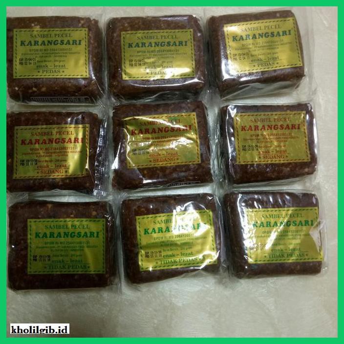

Aneka-Sambal- Sambel Pecel Karangsari 200Gr - Pedas -Pedeeeeeezzzzzzz.