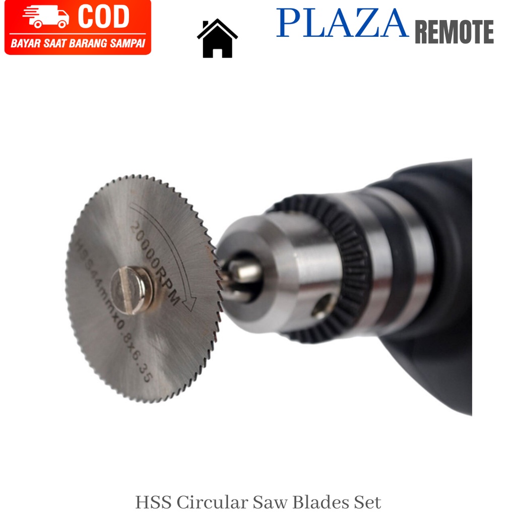 MATA BOR GERGAJI POTONG MINI Kayu HSS SAW BLADE 22/25/32/35/44/50 MM - Mata Bor Gergaji 7IN1