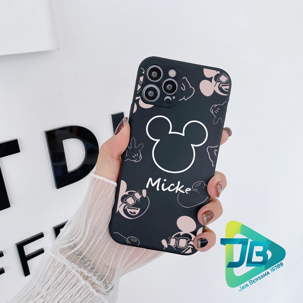 CASE CASING SOFTCASE SILIKON MACARON PELINDUNG KAMERA MICKEY MOUSE OPPO VIVO SAMSUNG XIAOMI REALME IPHONE ALL TYPE JB5627