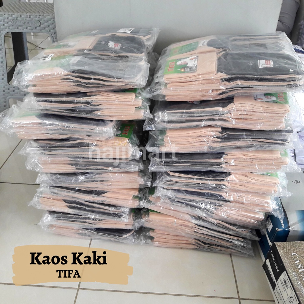 KAOS KAKI TIFA COKLAT / KAOS KAKI JEMPOL / KAOS KAKI TAPAK HITAM