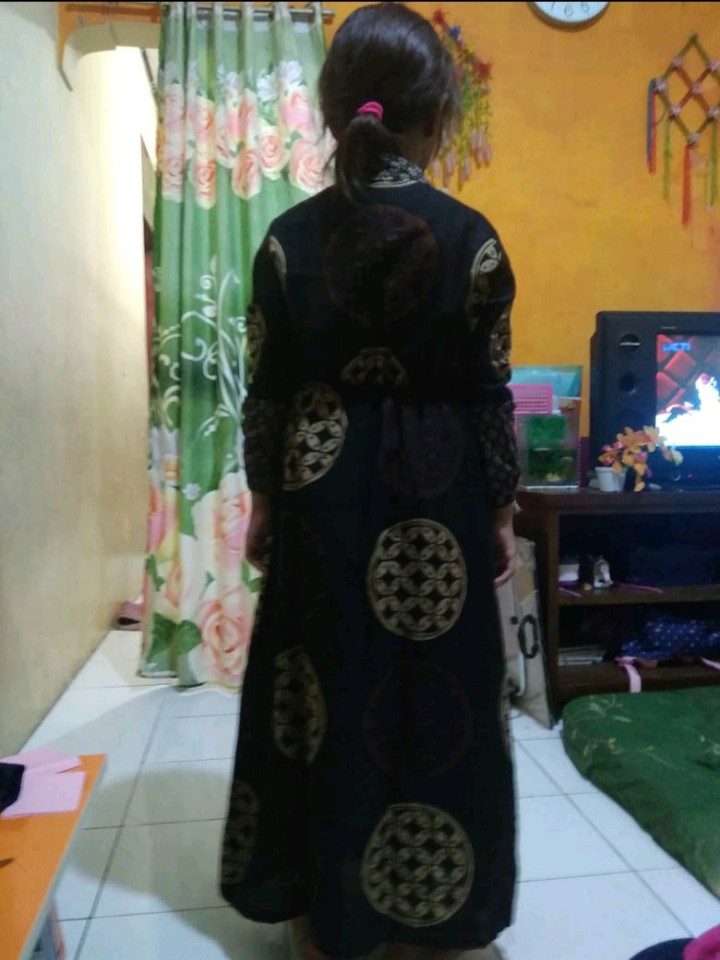 Maura Couple - Sania Ruffle Batik Couple Ori Ndoro Jowi Dnt Garansi Termurah
