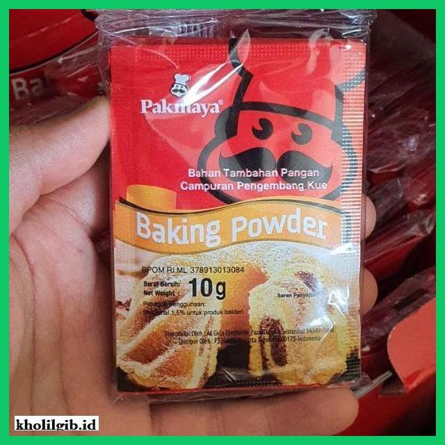 

Redwop-Gnikab- Pakmaya Backing Powder Kemasan Sachet (Isi 5) -Hallall.