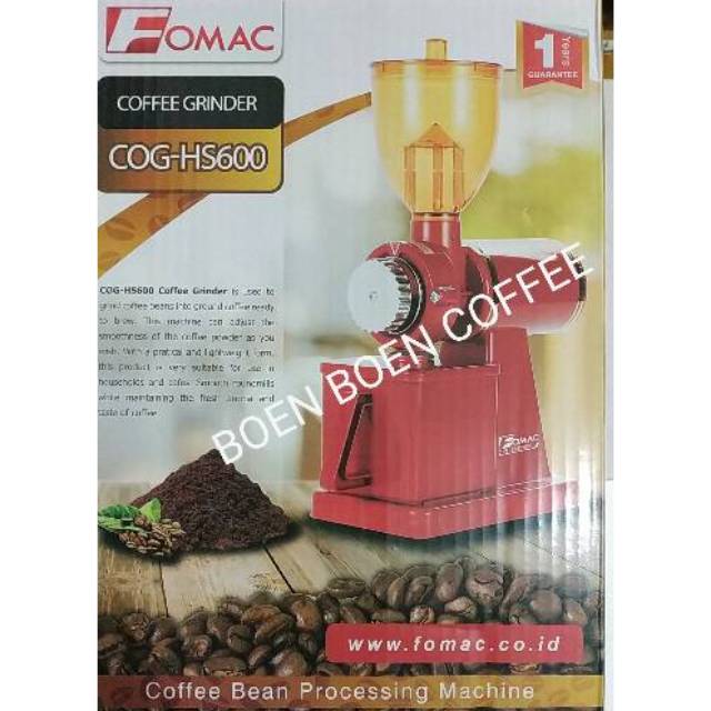 Grinder Kopi / Coffee Grinder HS-600 FOMAC