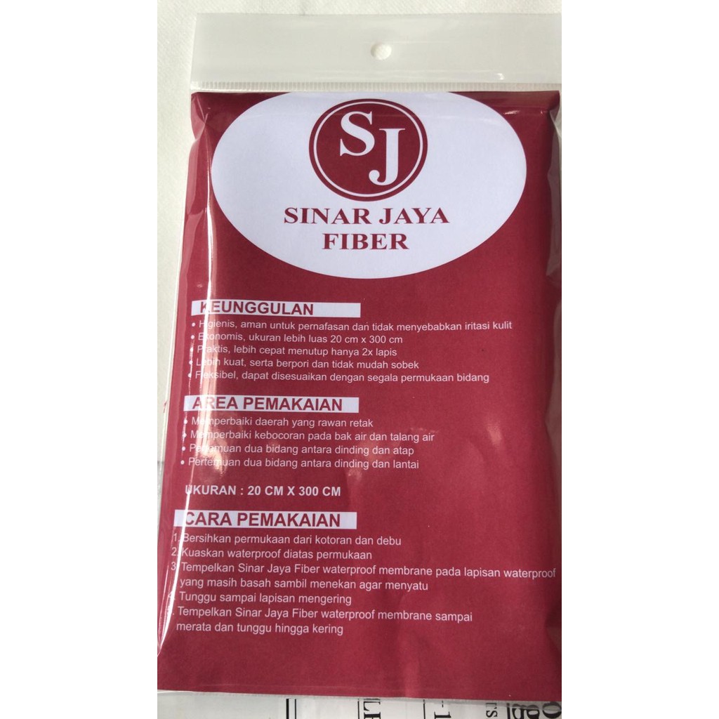 SERAT FIBER TISUE MEMBRAN MEREK SINAR JAYA FIBER / SERAT MEMBRAN TISUE / NODROP MEMBRANE / KAIN KASA