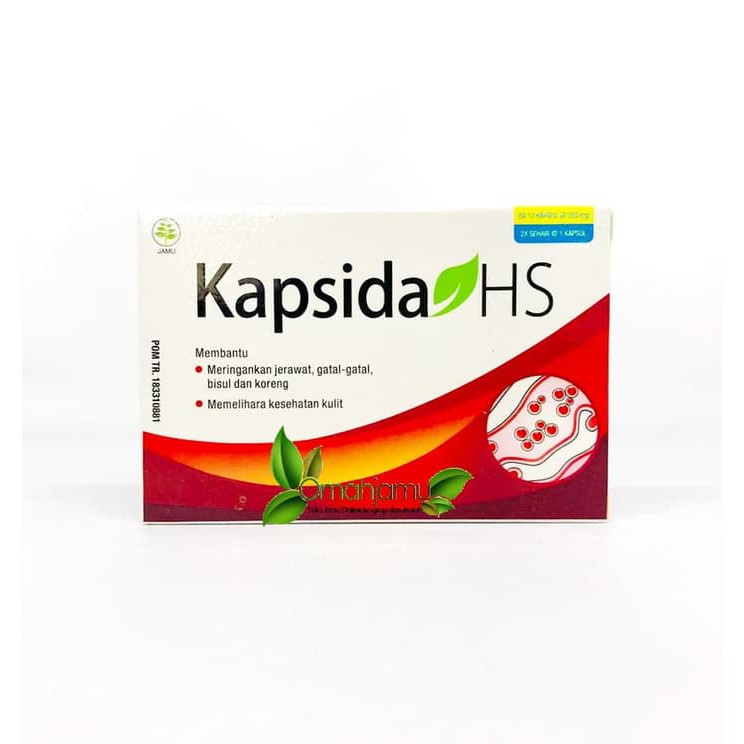 KAPSIDA HS. JERAWAT GATAL BISUL