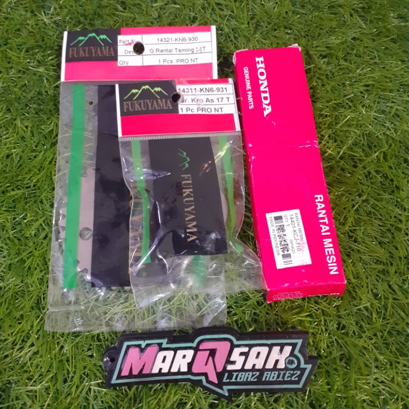 GIGI TIMING TIGER MP GL SET KAMPRAT HONDA TIGER MP GL 100 102 TYPE KUPU