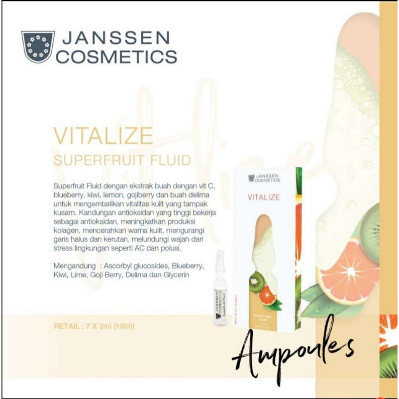 JANSSEN Cosmetics AMPOULES 2mlx7 COLLECTION