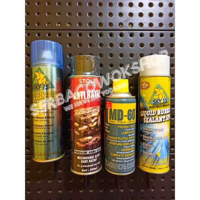 Paket Komplit Spray Sealant-Smart Cleaner-Anti Rayap-Anti Rush Karat Khusus AREA JAWA