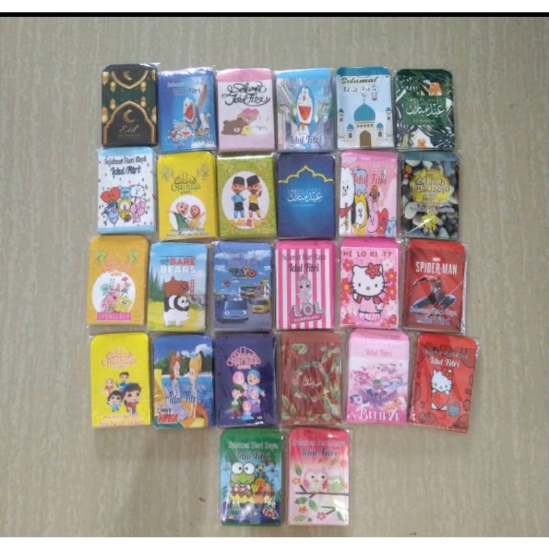 

Amplop Lebaran Motif 1pack/isi 100 Pcs