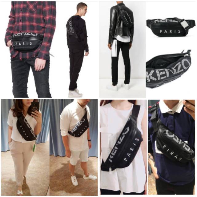 harga waist bag kenzo