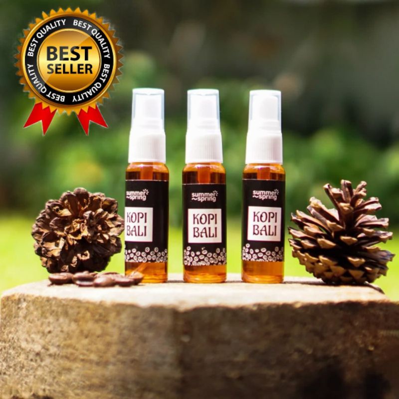 Pengharum Kopi Bali Spray Ruangan / Mobil / Kamar Tidur / Toilet Pewangi Semprot Summerspring Wangi 