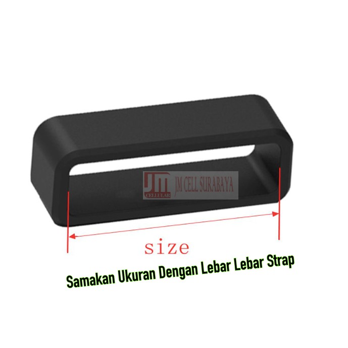 Band Keeper Tali Kecil Rubber Pengikat Lidah Strap Tali Jam Tangan