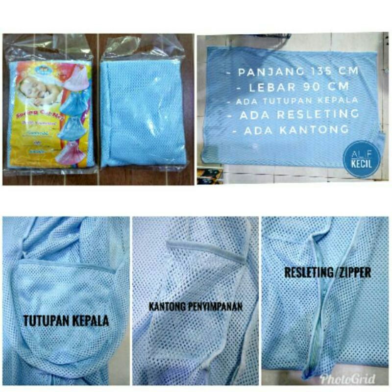 Kain ayunan super jumbo+resleting di bagian kaki,kantogang di bagian samping-1