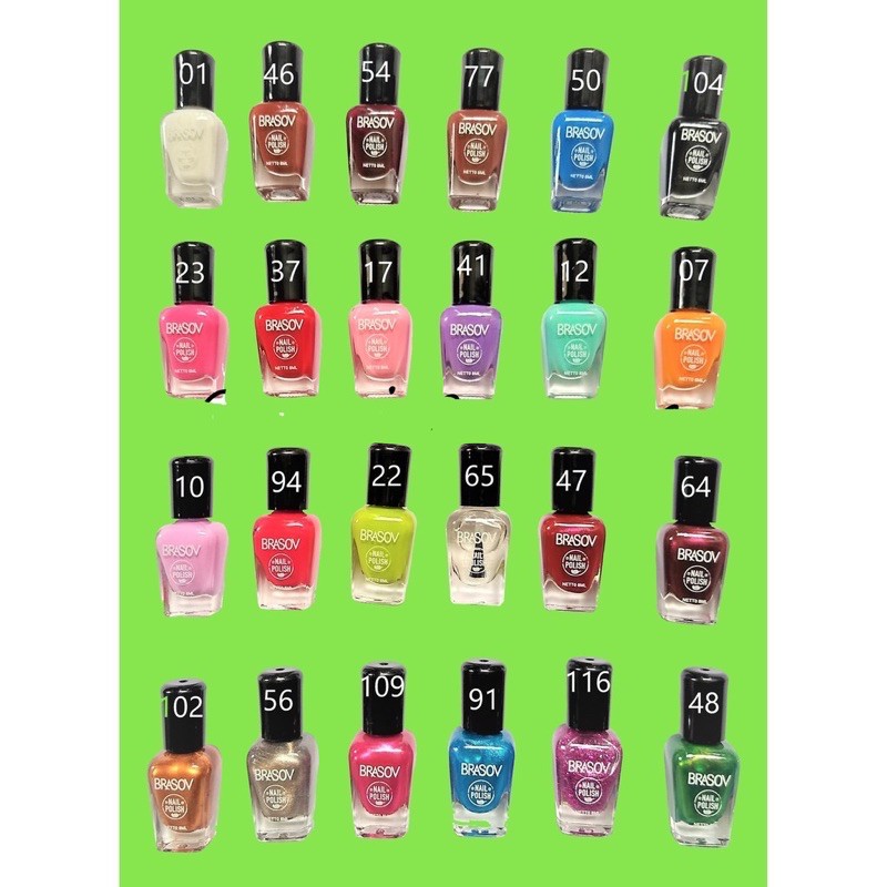 KUTEK BRASOV NAIL POLISH MIX