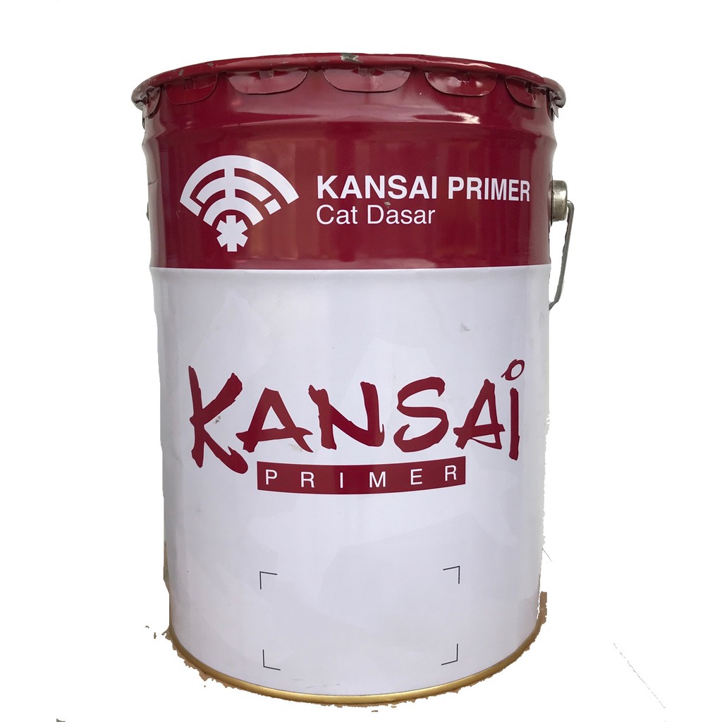 

Kansai Zinchromate Primer - Cat Dasar Besi - Meni Besi Kansai Paint 25 kg