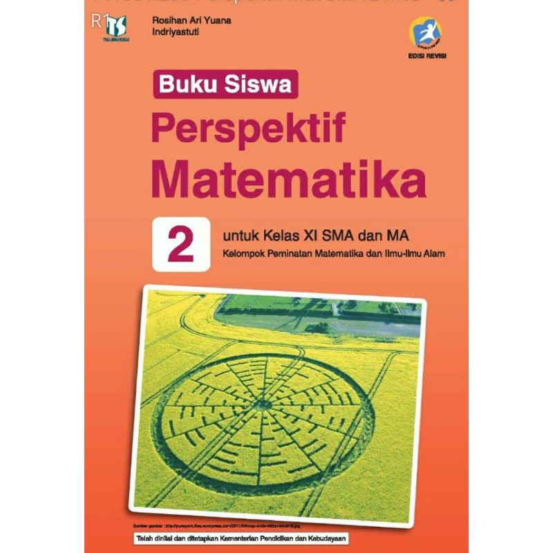 Perspektif Matematika SMA Kelas 10 11 X XI Kurikulum 2013 Revisi Tiga Serangkai-Kelas 11