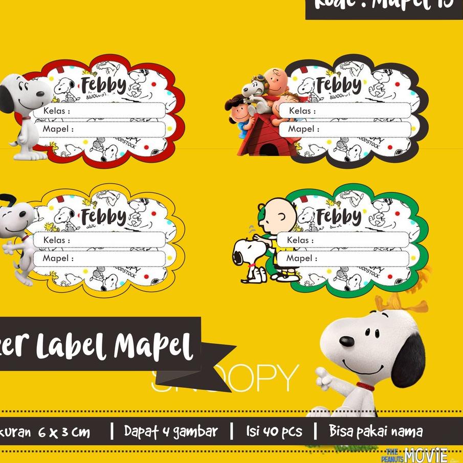 

Hot Sale Stiker Mata Pelajaran / Stiker Buku / Stiker Mapel isi 40 pcs ✓