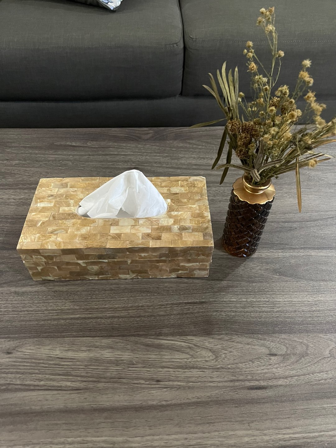 Tempat Tissue Kulit Kerang