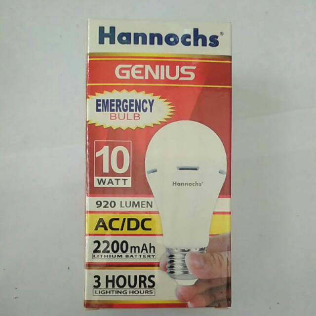 Lampu emergency hannochs 10watt