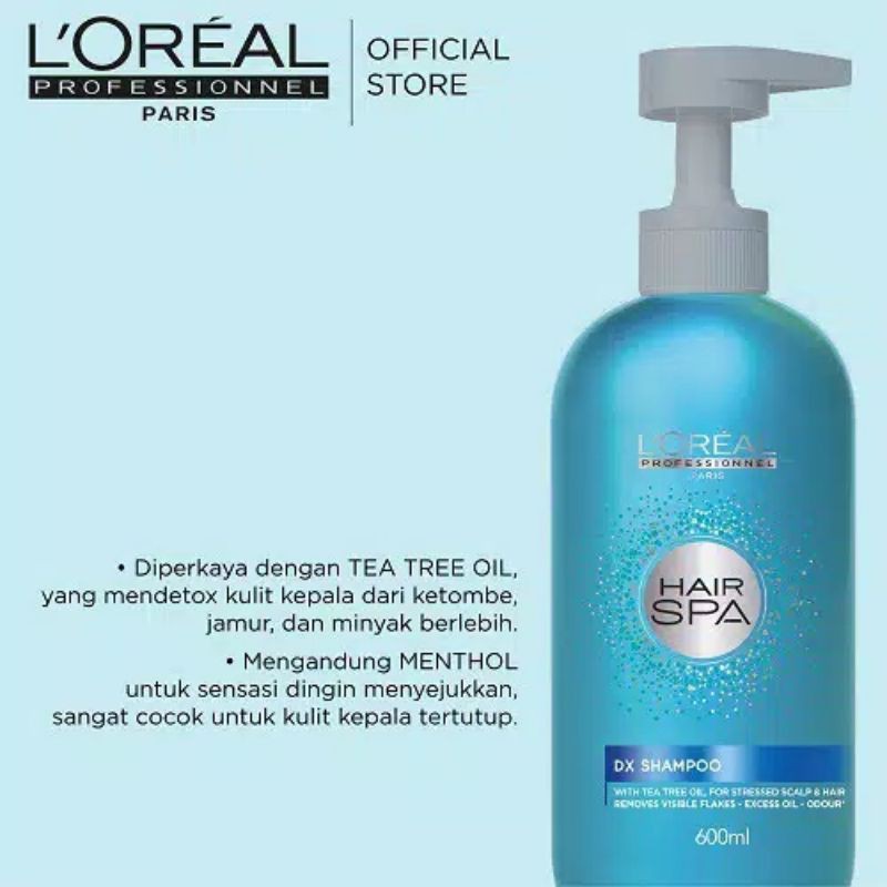 L'OREAL SPA DX SHAMPO 600ML