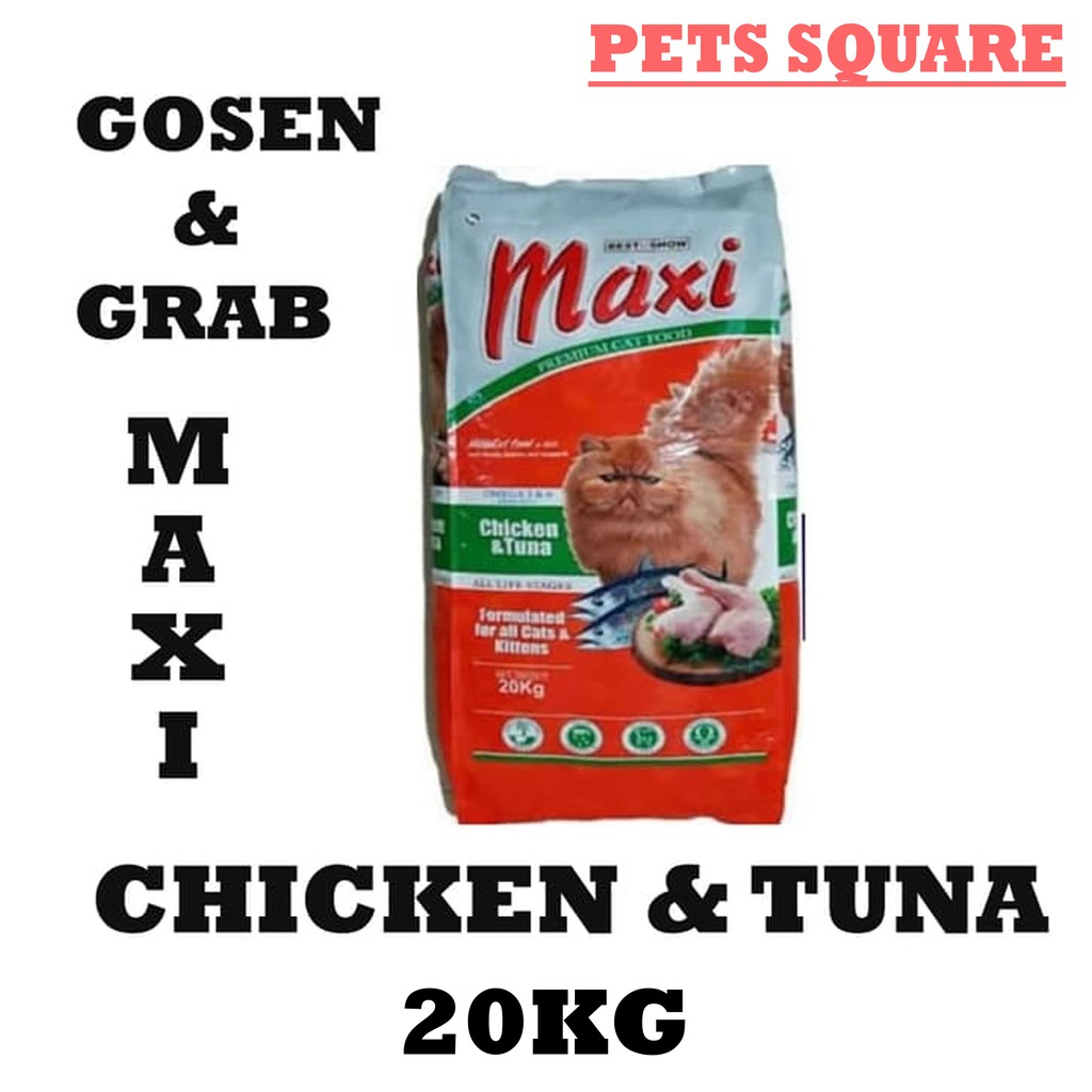 MAXI CAT CHICKEN &amp; TUNA 20KG (GOSEN GRAB)