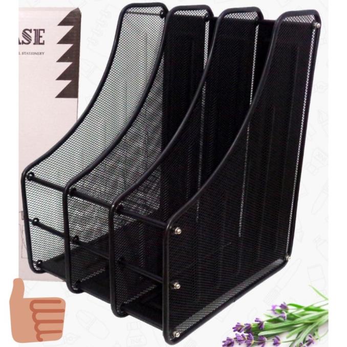 

PROMO MAGAZINE CASE / DOCUMENT TRAY / BOX FILE 3 KOLOM ( PACKING AMAN )
