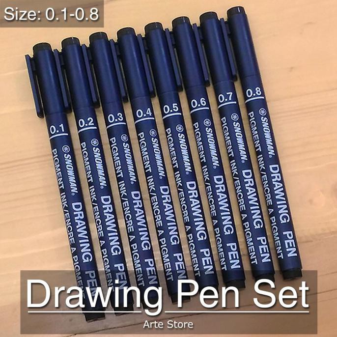 

Sale Drawing Pen Set (8 pcs) - 8 pcs