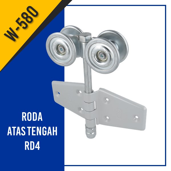 RODA ATAS TENGAH RD4 WINA W580 UNTUK PINTU DORONG SLIDING