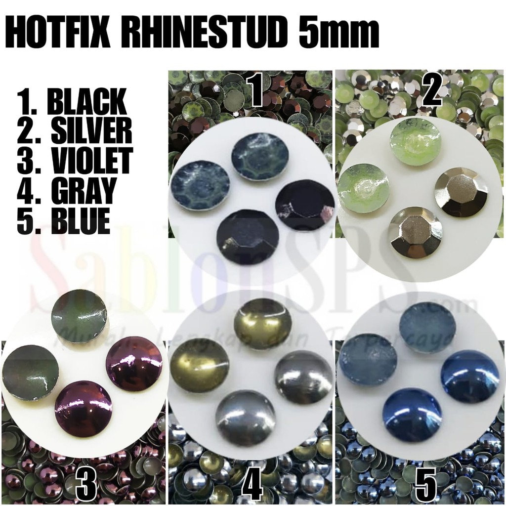 HOTFIX RHINESTUD 5mm