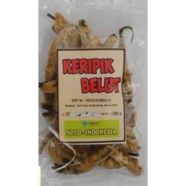 

Keripik belut 200gr