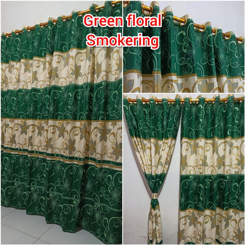 Gorden smokering murah gorden motif gorden grosir